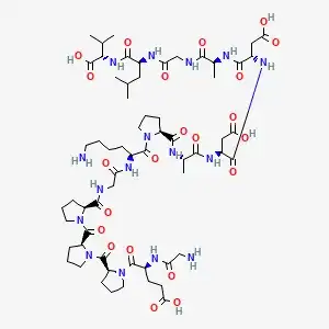 BPC-157 Molekuelstruktur