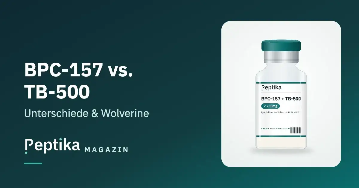 BPC-157 vs TB-500: Unterschiede, Synergien und Kombinationsprotokoll