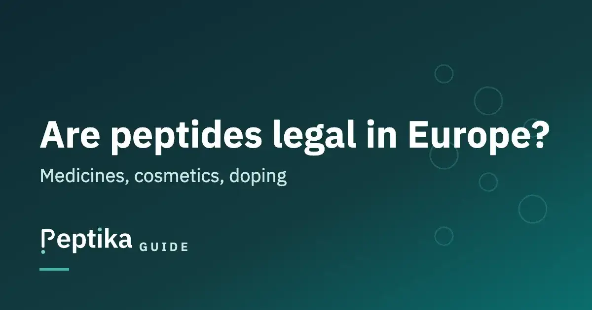 Are peptides legal in Europe?