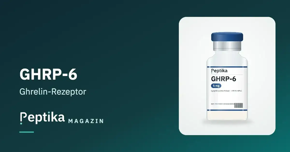 GHRP-6: Wirkung, Mechanismus & Forschungsstand