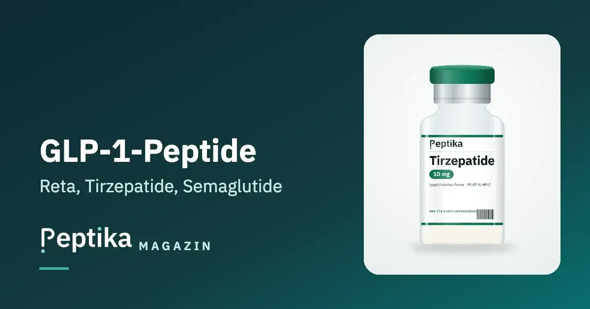 GLP-1-Peptide im Vergleich: Retatrutide, Tirzepatide & Semaglutide