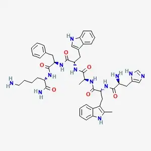 Hexarelin Molekuelstruktur