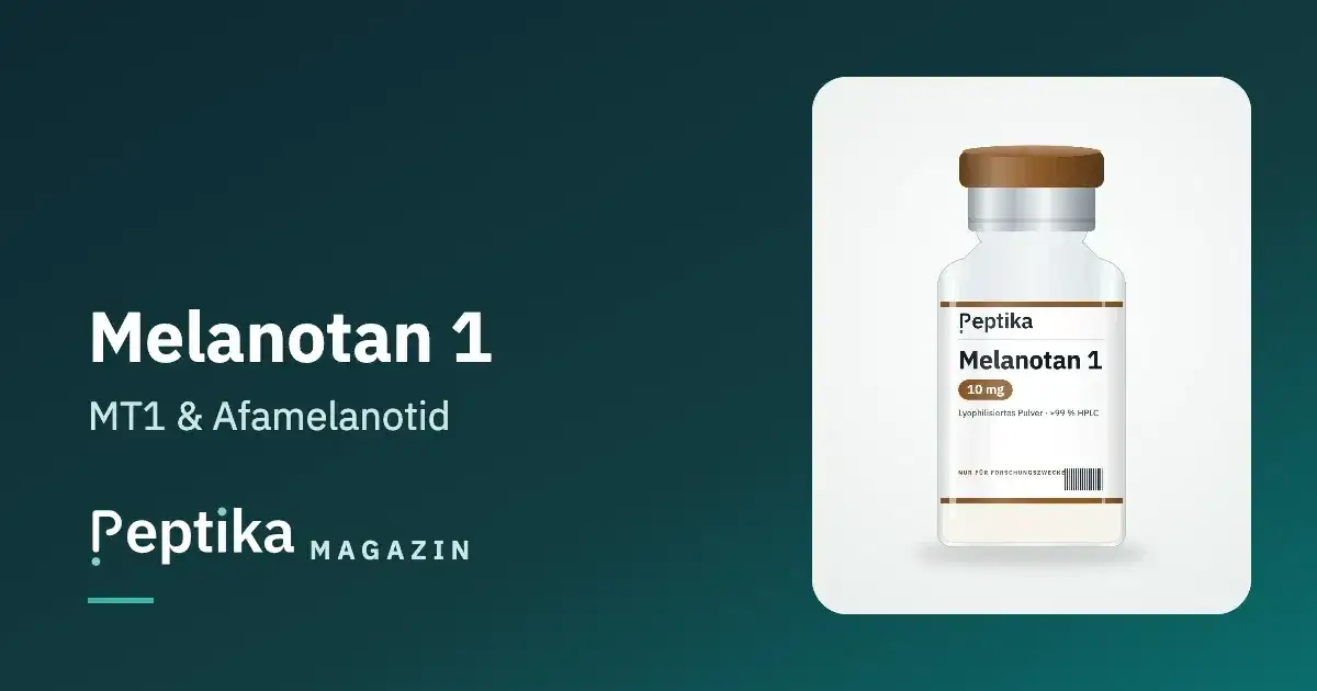 Melanotan 1 (Afamelanotide): MC1R-Agonist und Melanogenese im Forschungsüberblick