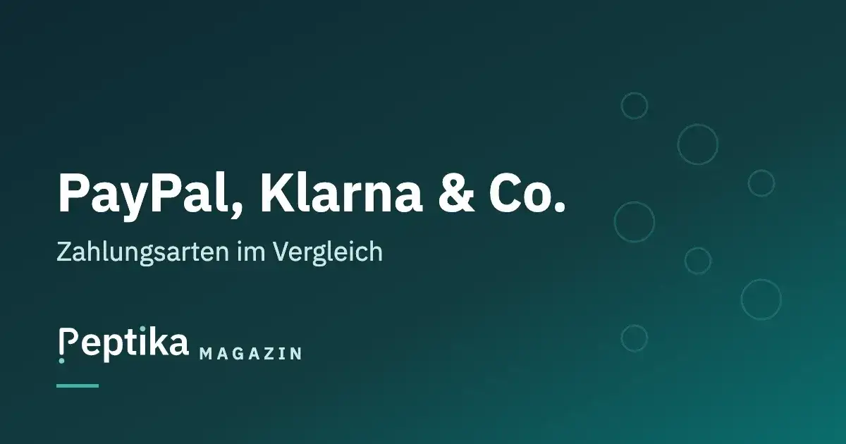 Peptide kaufen mit PayPal oder Klarna? Zahlungsarten im Vergleich