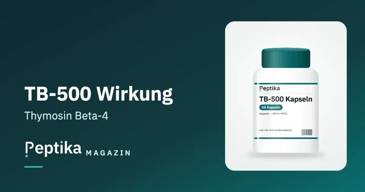 TB-500 Wirkung: Thymosin Beta-4 Fragment in der Regenerationsforschung
